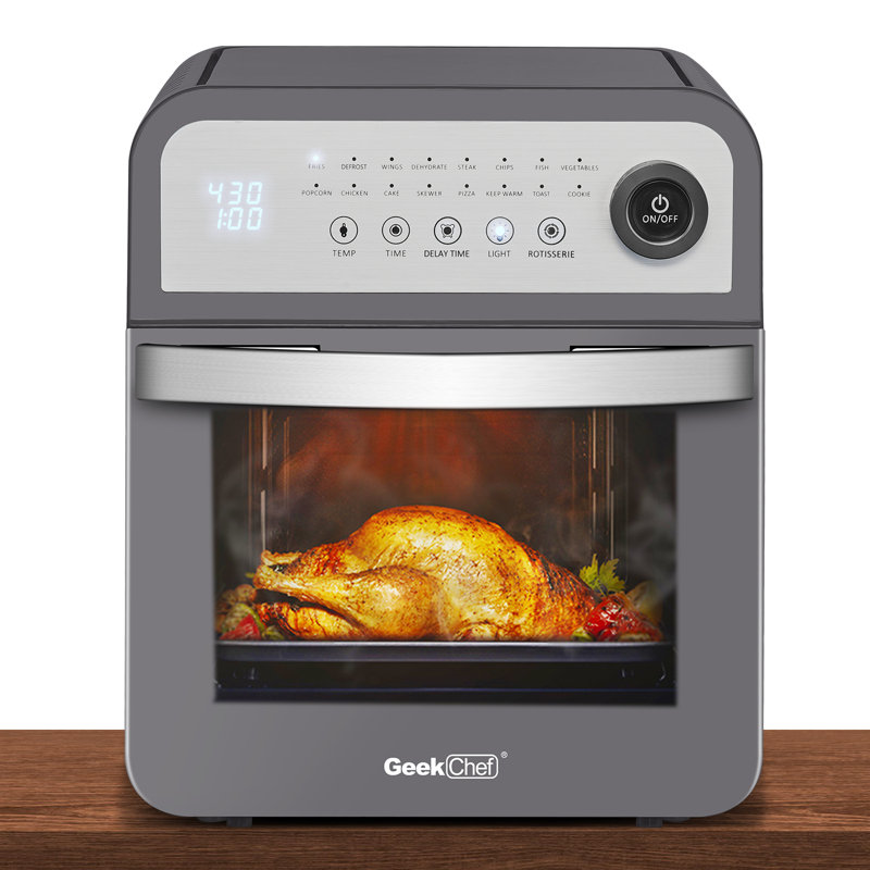 Setemi Air Fryer Oven 12 Quart Large Capacity With Rotisserie | Wayfair.ca